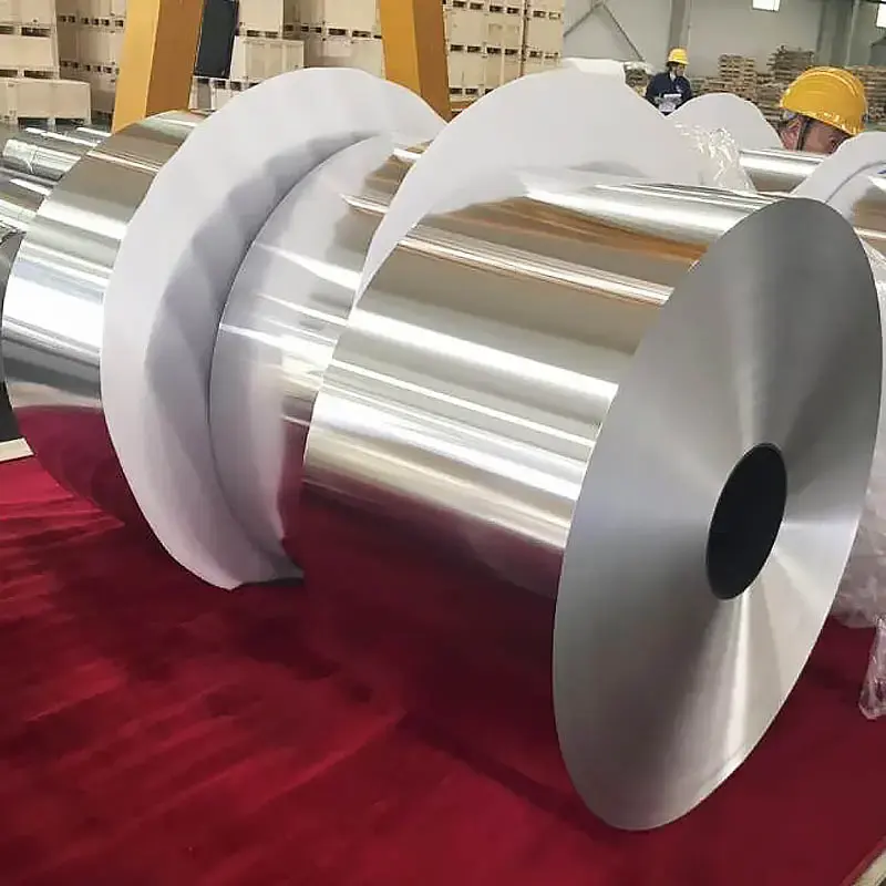 Aluminum Foil Jumbo Roll For Making Take Away Aluminum Foil Jumbo Roll For Making Take Away